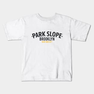 Park Slope Brooklyn NYC Neighborhood Graphic Design Kids T-Shirt